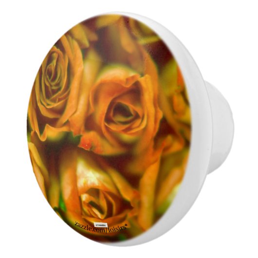 Rose Keramikknauf (Rechts)