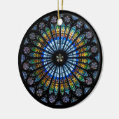 Rose Keramikornament (Links)