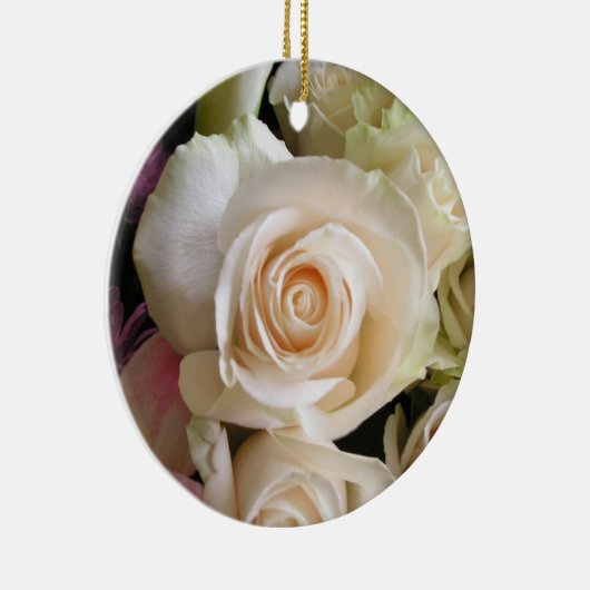 Rose Keramikornament (Rechts)