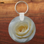 Rose Key Ketten fröhliche Weiße Blume Geschenke Schlüsselanhänger (Vorderseite)