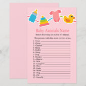 Rose Kinderspielzeug Baby Animes Name Spiel (Vorne/Hinten)