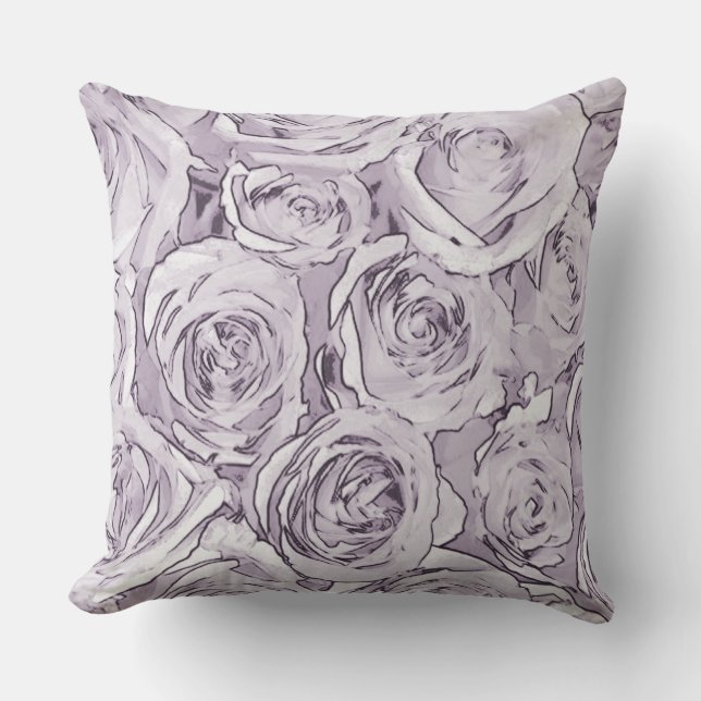 Rose Kissen (Vorderseite)