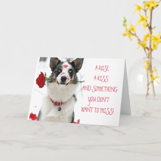 ROSE, KISSEN UND FEIERN UNSERES "JAHRESZEITRAUMS" KARTE (Gelbe Blume)