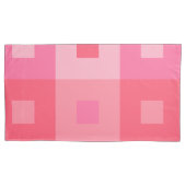 Rose Kissenbezug (Vorderseite-Links)