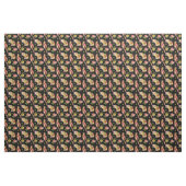 Rose Kitties Vintage Blumenstoff Stoff (Yard (91,4 cm))