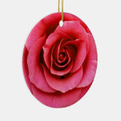 Rose klar keramikornament (Rechts)
