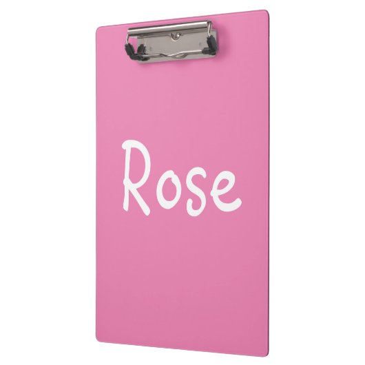 Rose Klemmbrett (Links)