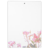 Rose Klemmbrett (Rückseite)