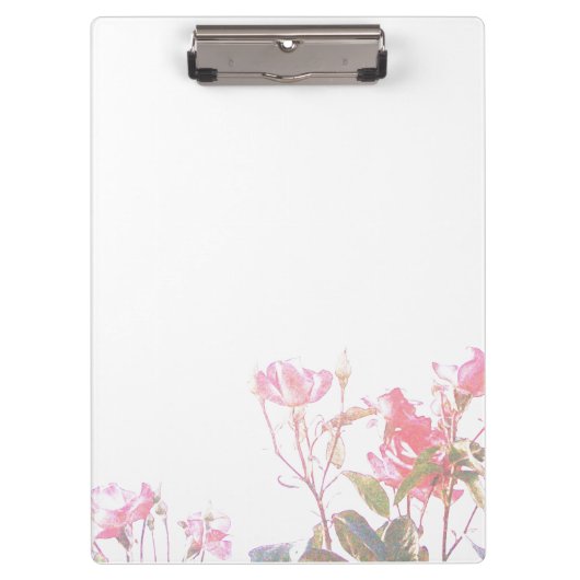 Rose Klemmbrett (Vorderseite)