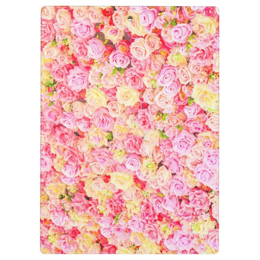 Rose Klemmbrett (Rückseite)