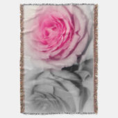 Rose Knöchel/Rosa & Grau Decke (Vorderseite Vertikal)