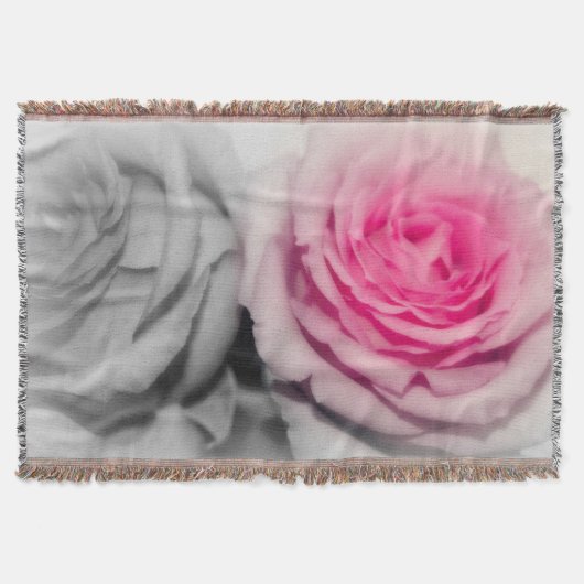 Rose Knöchel/Rosa & Grau Decke (Vorderseite)