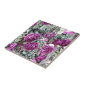 Rose Kontur Fliese (Seite)