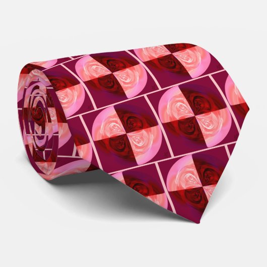 Rose Krawatte (Gerollt)