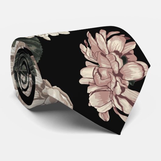 Rose Krawatte (Gerollt)