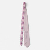 Rose Krawatte (Rückseite)