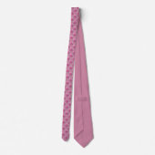Rose Krawatte Roses Neckties Romantisches Geschenk (Rückseite)