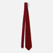 Rose Krawatte Schöne Rote Rose Neckties Romantisch (Rückseite)