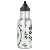 Rose Kreuzstich Trinkflasche (Rechts)