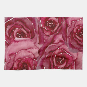 Rose Küchentuch #1