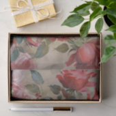 Rose Kunst Ölgemälde Seidenpapier (Geschenk)