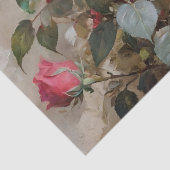 Rose Kunst Ölgemälde Seidenpapier (Detail)