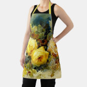 Rose, Kunstmalerei, Schürze (InSitu)