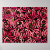 Rose, Kunstmalerei von Charles Mackintosh Poster (Vorne)