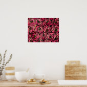 Rose, Kunstmalerei von Charles Mackintosh Poster (Küche)