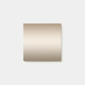 Rose Kupfer-Gradient Post-It-Notes Post-it Klebezettel (Vorderseite)