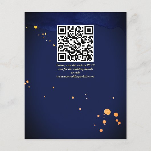 Rose laden zur Hochzeit ein (Rückseite)