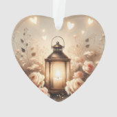 Rose Lantern Glow Bouquet Ornament (Rückseite)