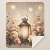 Rose Lantern Glow Bouquet Sherpadecke (Vorderseite)