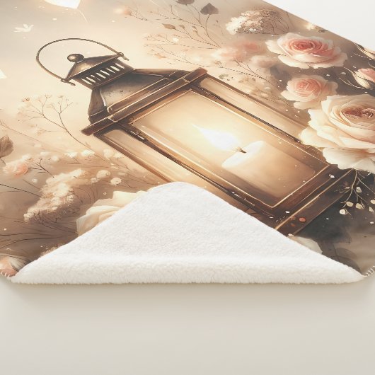 Rose Lantern Glow Bouquet Sherpadecke (3/4)