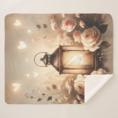 Rose Lantern Glow Bouquet Sherpadecke (Vorderseite (Horizontal))
