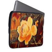 Rose Laptopschutzhülle (Vorne Rechts)