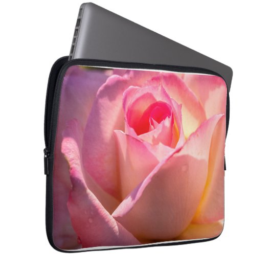 Rose Laptopschutzhülle (Vorne Rechts)