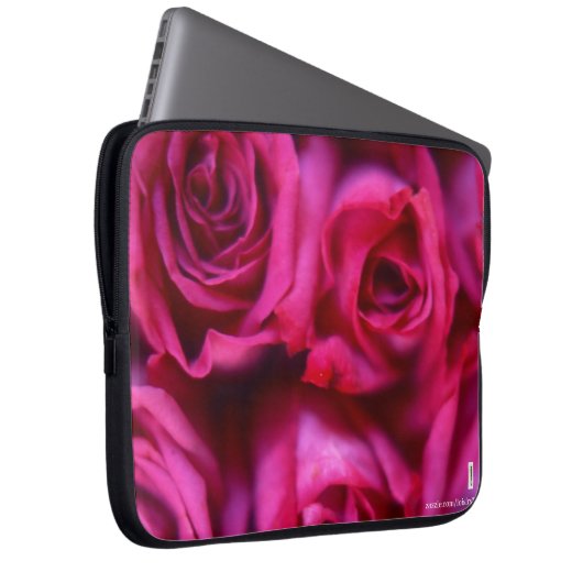 Rose Laptopschutzhülle (Vorne Rechts)