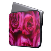 Rose Laptopschutzhülle (Vorderseite Links)