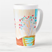 Rose Latte Coffee Tasse von Ariella & Lily Designs (Rechte Ecke)