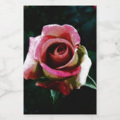 Rose lebensmitteletikett (Einzelnes Label)