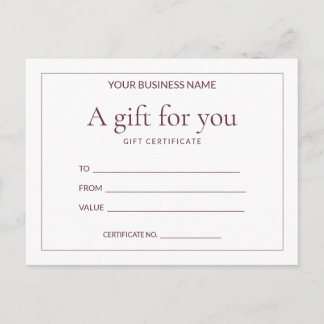 Rose Ledger Write-In Geschäftsgeschäft Geschenkgut Postkarte