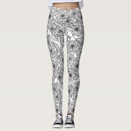Rose Leggings (Vorderseite)