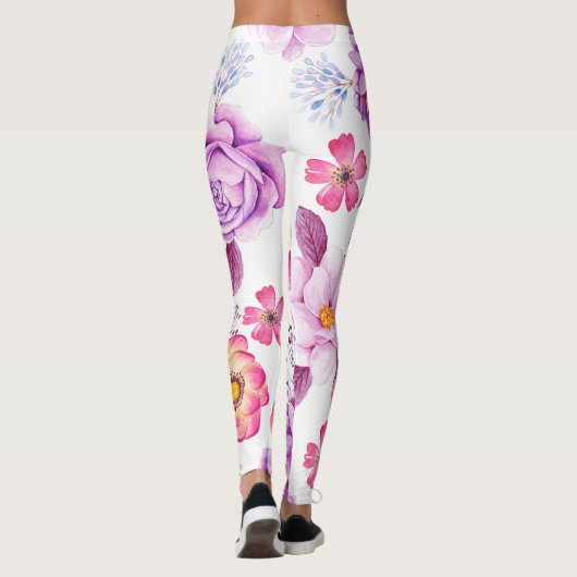 Rose Leggings (Rückseite)