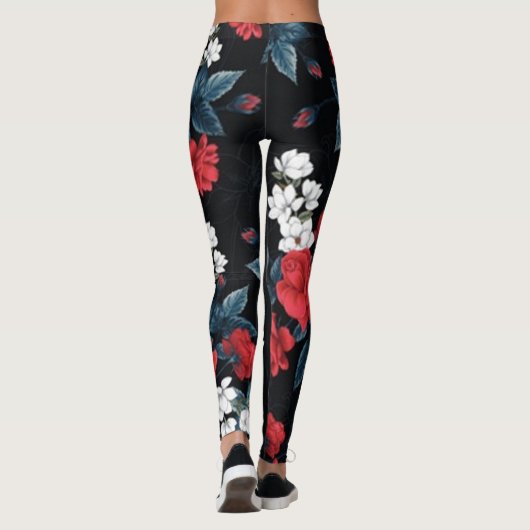 Rose Leggings (Rückseite)