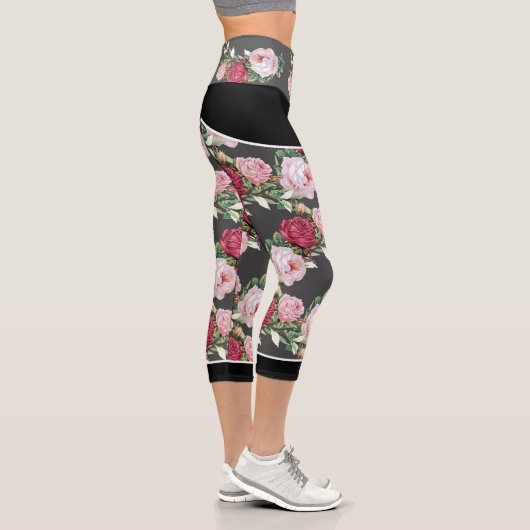 Rose Leggings - Capri (dunkelgrau) (Rechts)