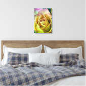 Rose Leinwand Kunst (Insitu (Schlafzimmer))