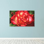 Rose Leinwand Wrap (Insitu (Holzboden))