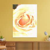 Rose Leinwanddruck (Insitu (Wohnzimmer))