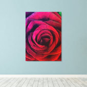 Rose Leinwanddruck (Insitu (Holzboden))